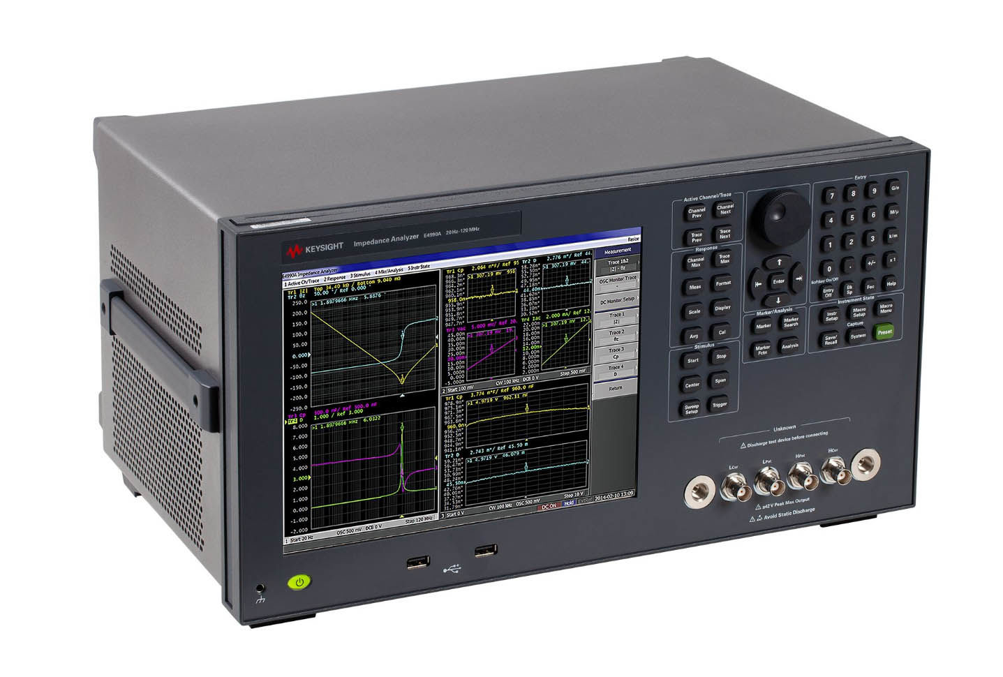 Impedance analyzer E4990A 20 Hz to 10/20/30/50/120 MHz