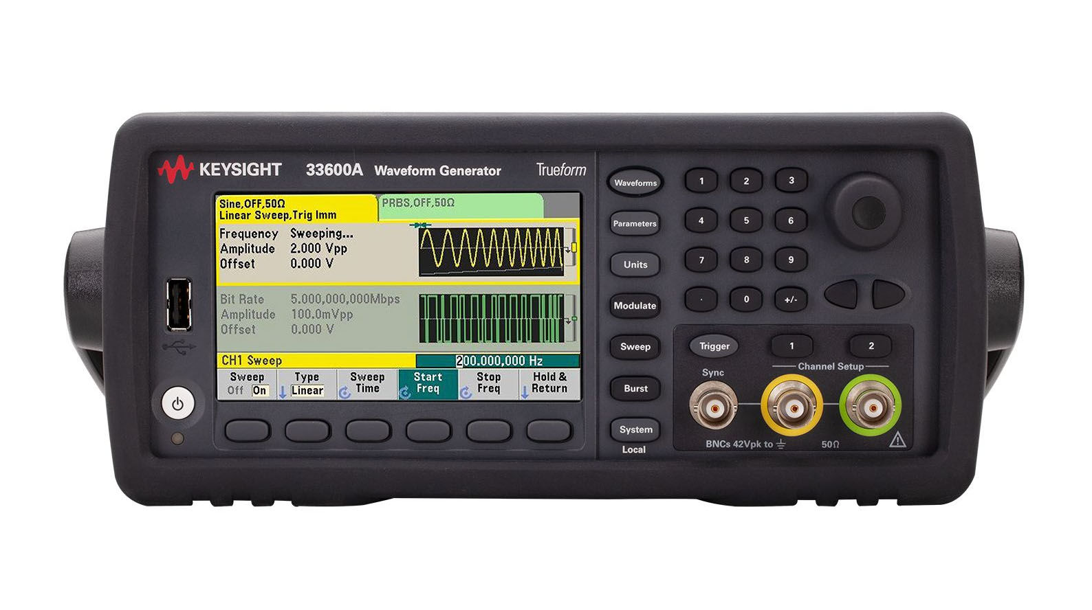 Waveform generator 33622A 120 MHz 2-channel