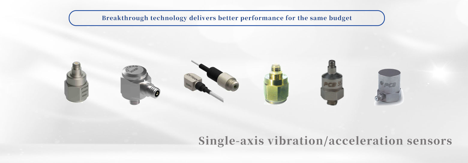 Single-axis acceleration sensors