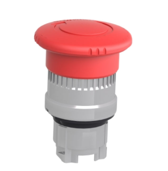 ZB4BS844&Oslash;40 Mushroom head in red - Emergency stop button head