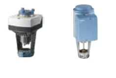 Threaded 2-way and 3-way valves with 20 mm actuator stroke